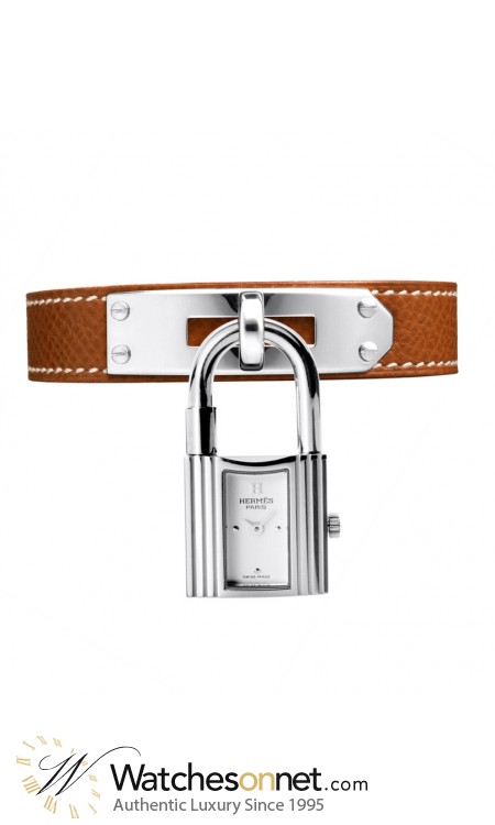 Hermes Kelly  Quartz Women's Watch, Stainless Steel, White Dial, 023728WW00