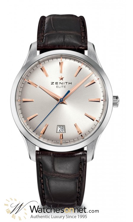 Zenith Captain  Automatic Men's Watch, Stainless Steel, Silver Dial, 03.2020.670/01.C498