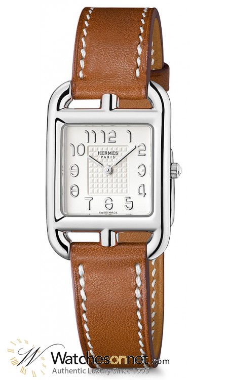 Hermes Cape Cod  Quartz Women's Watch, Stainless Steel, Silver Dial, 040310WW00