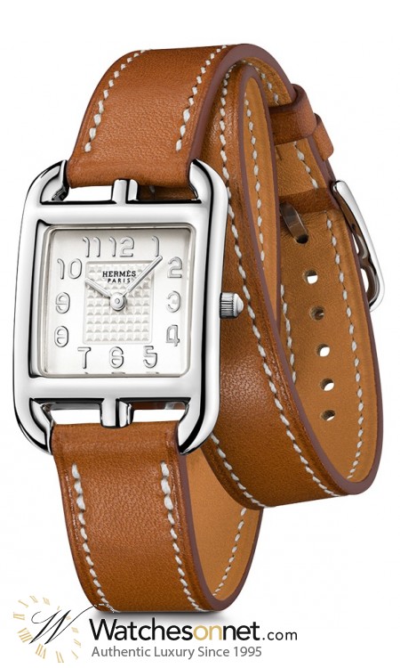 Hermes Cape Cod  Quartz Women's Watch, Stainless Steel, Silver Dial, 040311WW00
