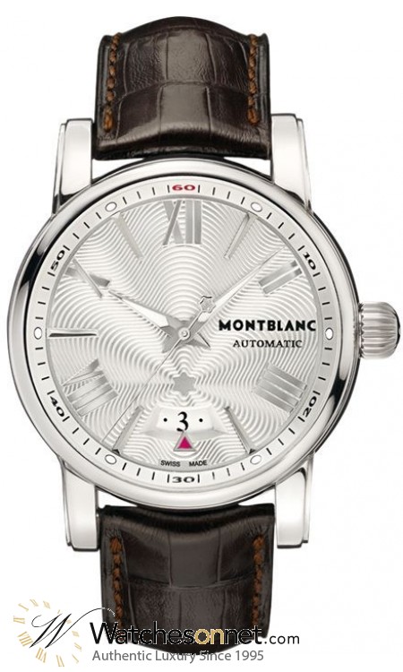 Montblanc Star 4810  Automatic Men's Watch, Stainless Steel, Silver Dial, 102342