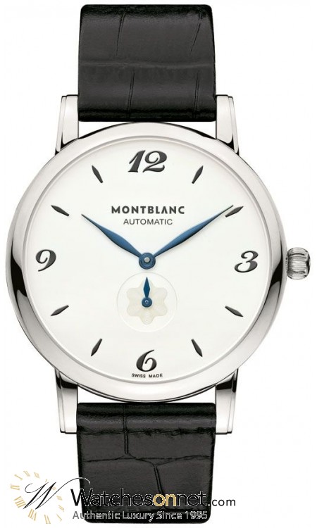 Montblanc Star Classique Automatic  Automatic Men's Watch, Stainless Steel, Silver Dial, 107073