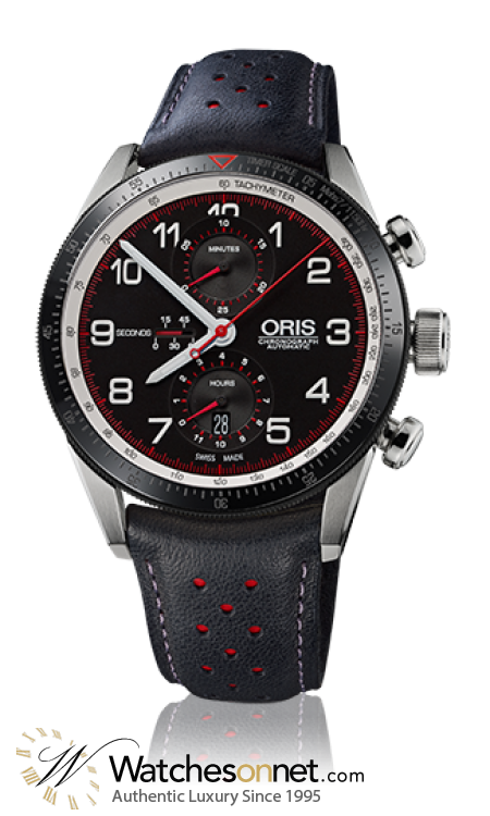 Oris Artix  Automatic Men's Watch, Stainless Steel, Black Dial, 774-7661-4484-SET