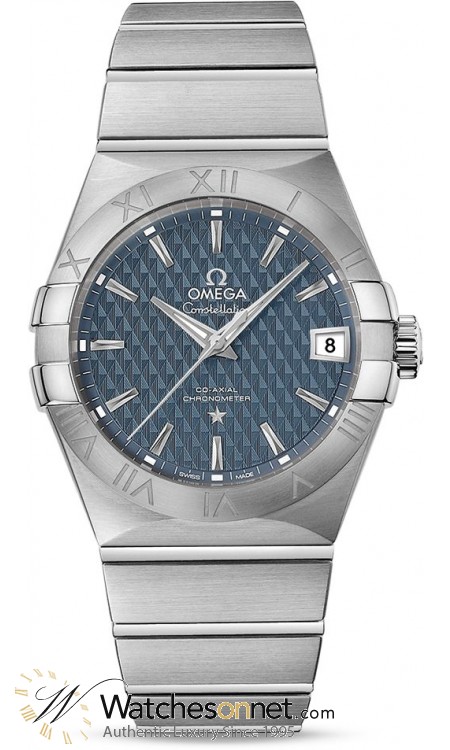Omega Constellation  Automatic Men's Watch, Stainless Steel, Silver Dial, 123.10.38.21.03.001