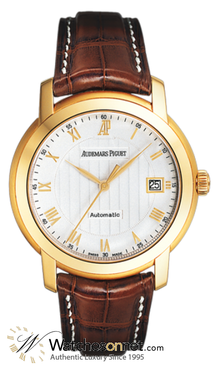 Audemars Piguet Jules Audemars  Automatic Men's Watch, 18K Rose Gold, White Dial, 15120OR.OO.A088CR.01