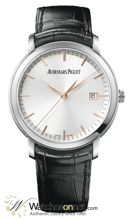 Audemars Piguet Jules Audemars  Automatic Men's Watch, 18K White Gold, White Dial, 15170BC.OO.A002CR.01