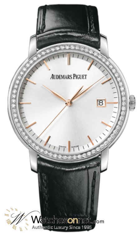 Audemars Piguet Jules Audemars  Automatic Men's Watch, 18K White Gold, Silver Dial, 15171BC.ZZ.A002CR.01