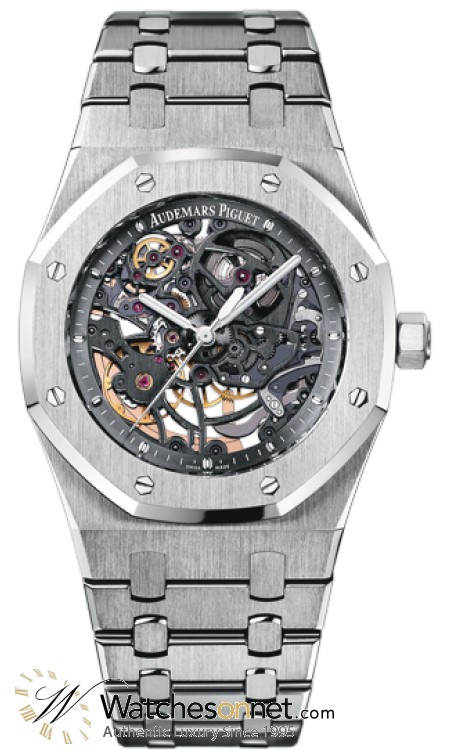 Audemars Piguet Royal Oak  Automatic Men's Watch, Stainless Steel, Skeleton Dial, 15305ST.OO.1220ST.01