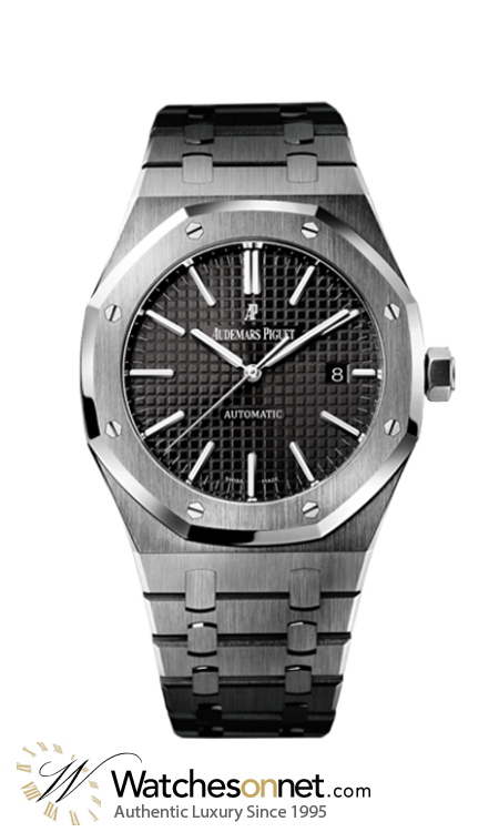 Audemars Piguet Royal Oak  Automatic Men's Watch, Stainless Steel, Black Dial, 15400ST.OO.1220ST.01
