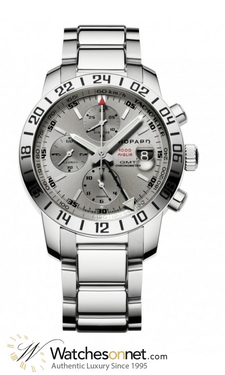 Chopard Classic Racing  Chronograph Automatic Men's Watch, Stainless Steel, Grey Dial, 158992-3005