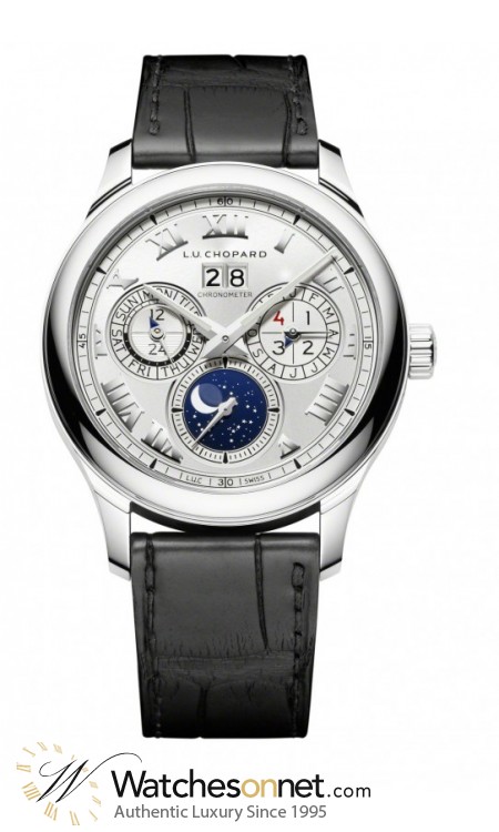 Chopard L.U.C  Automatic Men's Watch, 18K White Gold, Silver Dial, 161927-1001