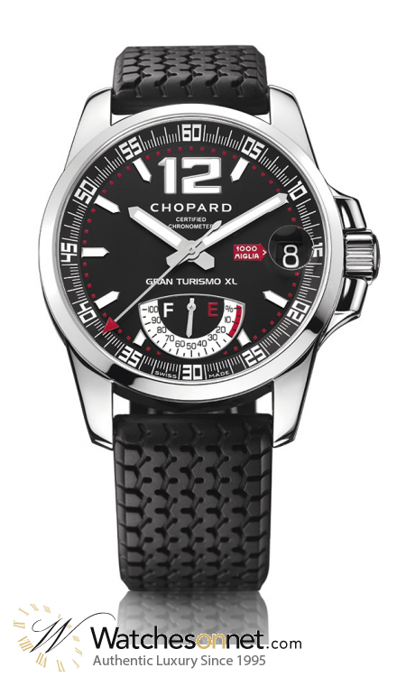 Chopard Miglia  Automatic Men's Watch, Stainless Steel, Black Dial, 168457-3001