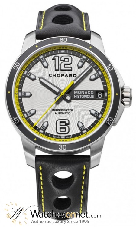 Chopard Classic Racing  Chronograph Automatic Men's Watch, Titanium, Silver Dial, 168568-3001