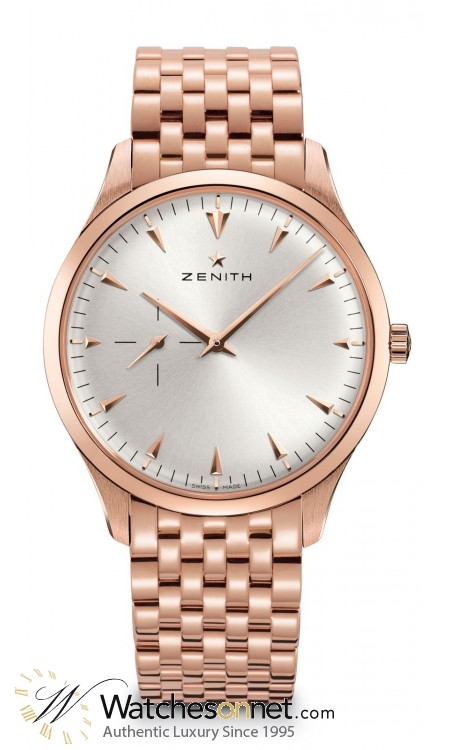 Zenith Heritage  Automatic Men's Watch, 18K Rose Gold, Silver Dial, 18.2010.681/01.M2010