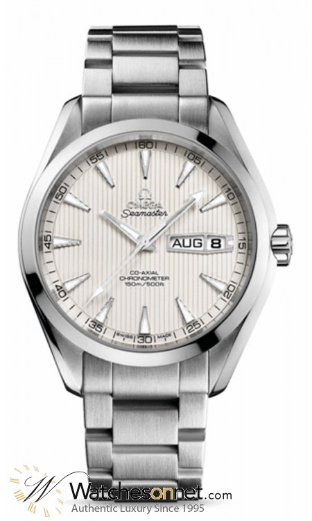 Omega Aqua Terra  Automatic Men's Watch, Stainless Steel, Silver Dial, 231.10.43.22.02.001