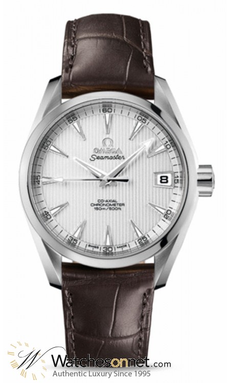Omega Aqua Terra  Automatic Men's Watch, Stainless Steel, Silver Dial, 231.13.39.21.02.001