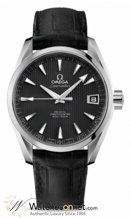 Omega Aqua Terra  Automatic Men's Watch, Stainless Steel, Black Dial, 231.13.39.21.06.001