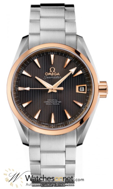 Omega Aqua Terra  Automatic Men's Watch, 18K Rose Gold, Black Dial, 231.20.39.21.06.003
