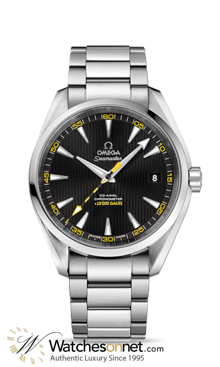 Omega Aqua Terra  Automatic Men's Watch, Stainless Steel, Black Dial, 231.10.42.21.01.002