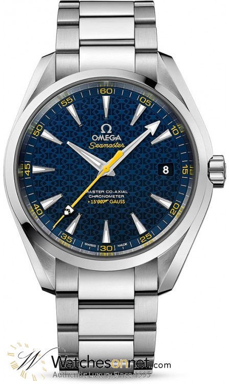 Omega Seamaster  Automatic Men's Watch, Stainless Steel, Blue Dial, 231.10.42.21.03.004
