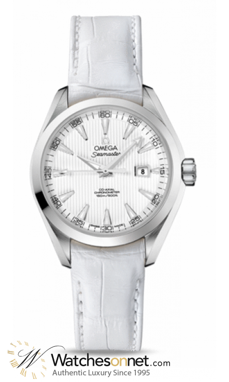 Omega Aqua Terra  Automatic Unisex Watch, Stainless Steel, White Dial, 231.13.34.20.04.001