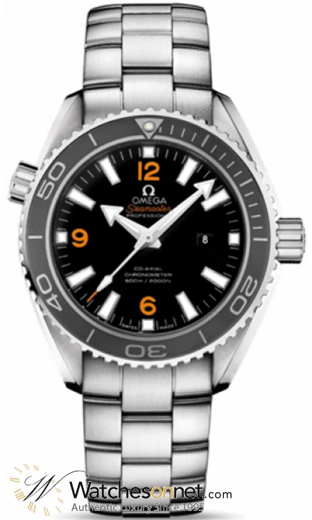 Omega Planet Ocean  Automatic Mid-Size Watch, Stainless Steel, Black Dial, 232.30.38.20.01.002