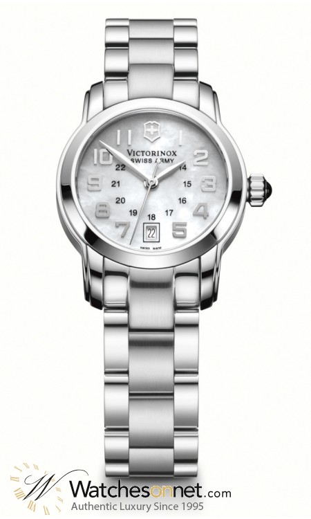 Victorinox Swiss Army Vivante  Quartz Women's Watch, Stainless Steel, White Dial, 241055