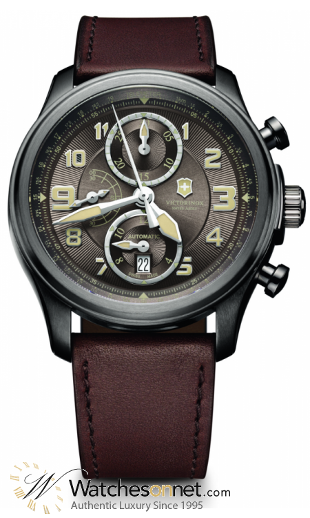 Victorinox Swiss Army   Chronograph Automatic Unisex Watch, , Grey Dial, 241520
