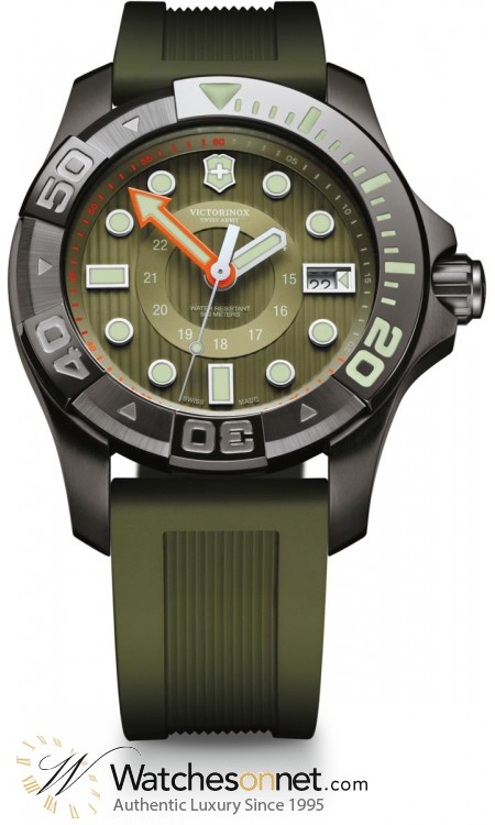 Victorinox Swiss Army   Quartz Men's Watch, PVD, Green Dial, 241560