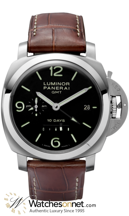 Panerai Luminor 1950  Automatic Certified Men's Watch, Stainless Steel, Black Dial, PAM00270