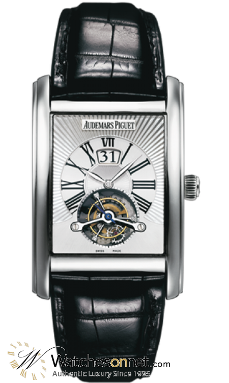 Audemars Piguet Edward Piguet Limited Edition  Tourbillon Men's Watch, 18K White Gold, Silver Dial, 26009BC.OO.D002CR.01