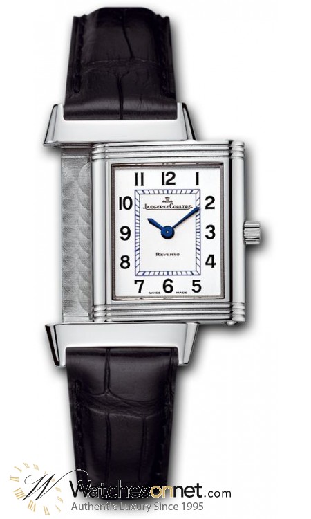 Jaeger Lecoultre Reverso Lady  Automatic Women's Watch, Stainless Steel, Silver Dial, 2608412