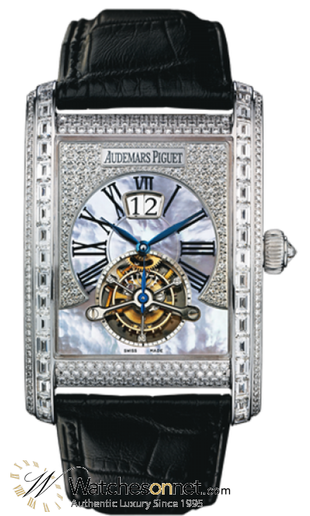 Audemars Piguet Edward Piguet Limited Edition  Tourbillon Men's Watch, 18K White Gold, Silver Dial, 26119BC.ZZ.D002CR.01