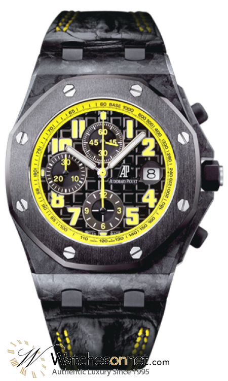 Audemars Piguet Royal Oak Offshore Limited Edition  Chronograph Automatic Men's Watch, Carbon Fiber, Black Dial, 26176FO.OO.D101CR.01