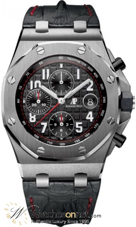 Audemars Piguet Royal Oak  Automatic Men's Watch, Stainless Steel, Black Dial, 26470ST.OO.A101CR.01