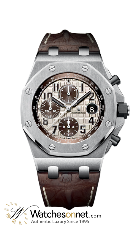 Audemars Piguet Royal Oak Offshore  Chronograph Automatic Men's Watch, Stainless Steel, Silver Dial, 26470ST.OO.A801CR.01
