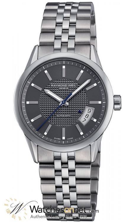 Raymond Weil Freelancer  Automatic Men's Watch, Stainless Steel, Grey Dial, 2770-ST-60001