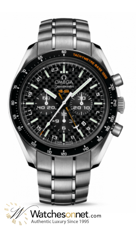 Omega Speedmaster  Chronograph Automatic Men's Watch, Titanium, Black Dial, 321.90.44.52.01.001