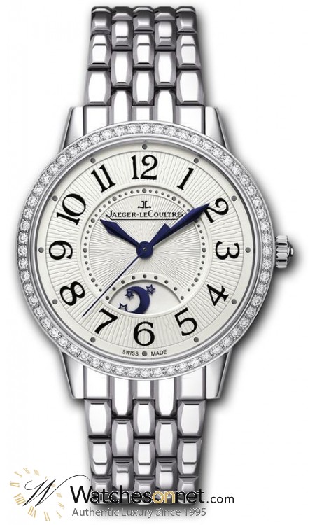 Jaeger Lecoultre Rendez-Vous  Automatic Women's Watch, Stainless Steel, Silver Dial, 3448120