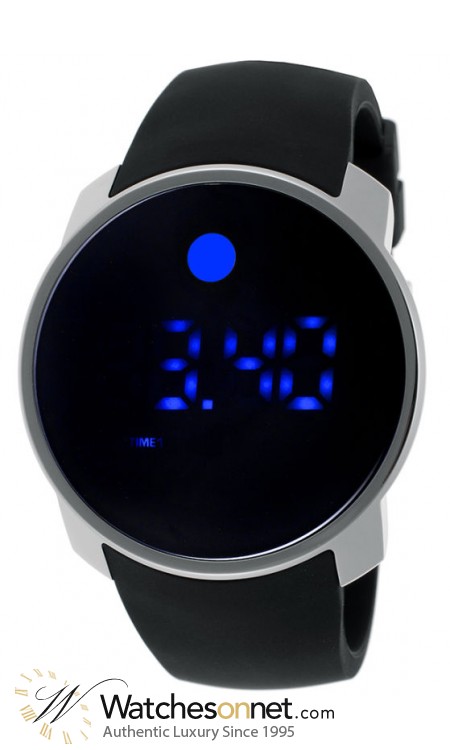 Movado Bold  Digital Men's Watch, Stainless Steel, Black Dial, 3600146