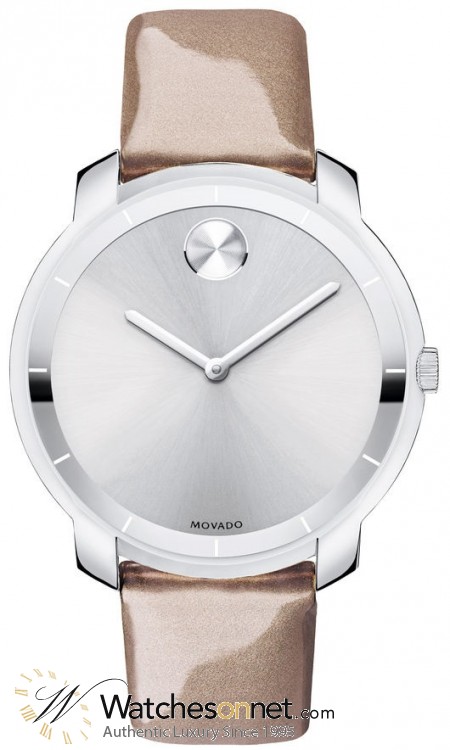 Movado Bold  Quartz Women's Watch, Stainless Steel, Silver Dial, 3600311