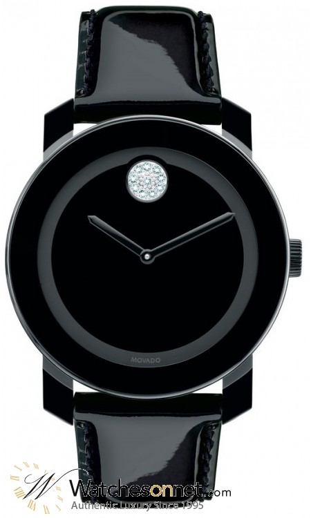 Movado Bold  Quartz Women's Watch, Stainless Steel & TR90 Composite, Black Dial, 3600353