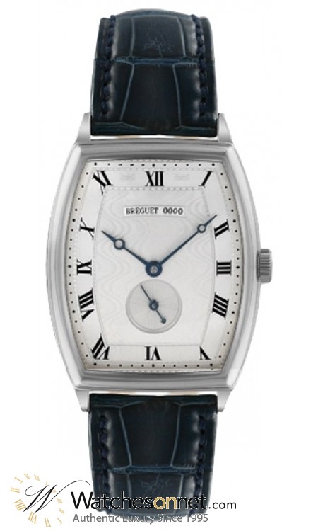 Breguet Heritage  Automatic Men's Watch, 18K White Gold, Silver Dial, 3660BB/12/984