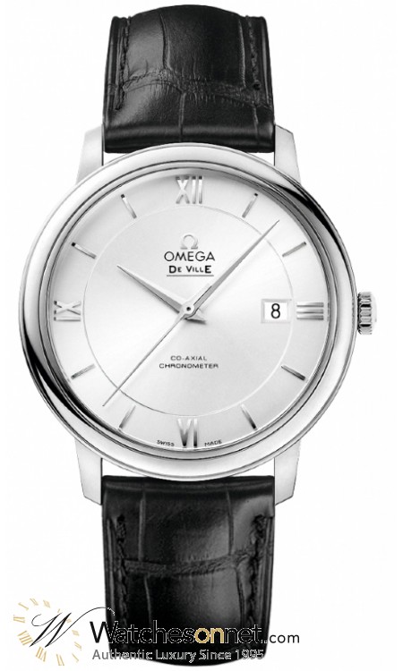 Omega De Ville  Automatic Men's Watch, Stainless Steel, Silver Dial, 424.13.40.20.02.001