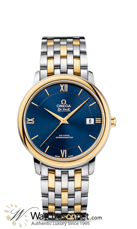 Omega De Ville  Automatic Men's Watch, Stainless Steel, Blue Dial, 424.20.37.20.03.001