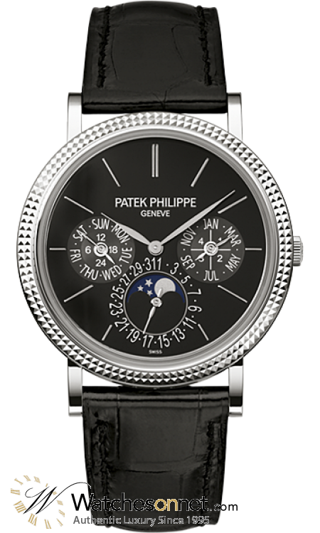 Patek Philippe Grand Complications  Automatic Men's Watch, 18K White Gold, Black Dial, 5139G-010