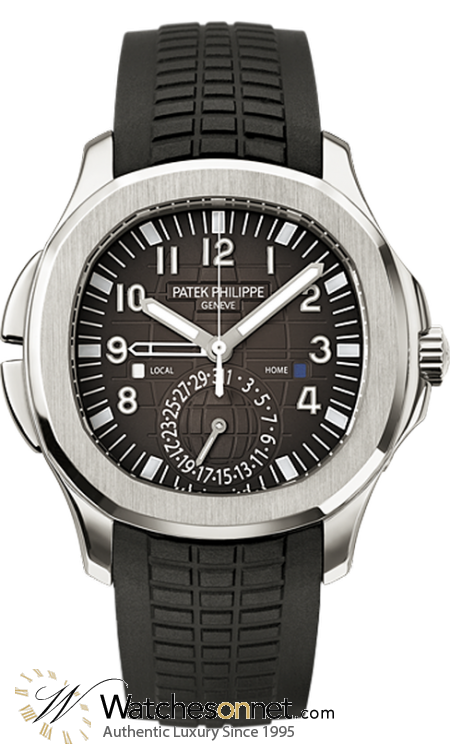 Patek Philippe Aquanaut  Chronograph Automatic Men's Watch, Stainless Steel, Black Dial, 5164A-001