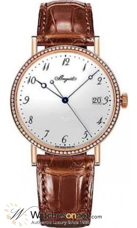 Breguet Classique  Automatic Men's Watch, 18K Rose Gold, White Dial, 5178BR/29/9V6.D000