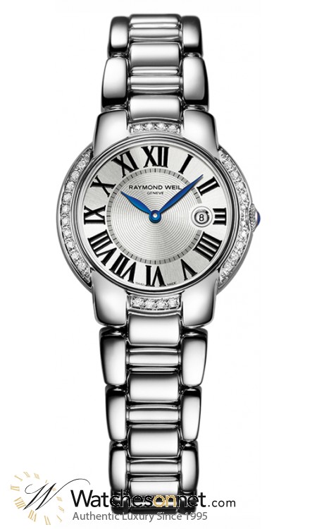 Raymond Weil Jasmine  Quartz Women's Watch, Stainless Steel, Silver Dial, 5229-STS-00659