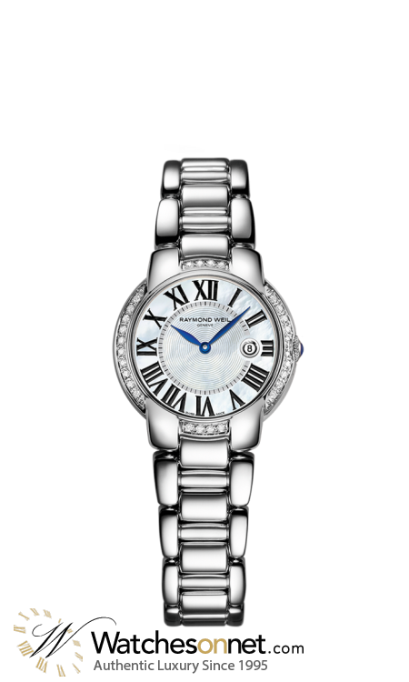 Raymond Weil Jasmine  Quartz Women's Watch, Stainless Steel, Mother Of Pearl Dial, 5229-STS-00970